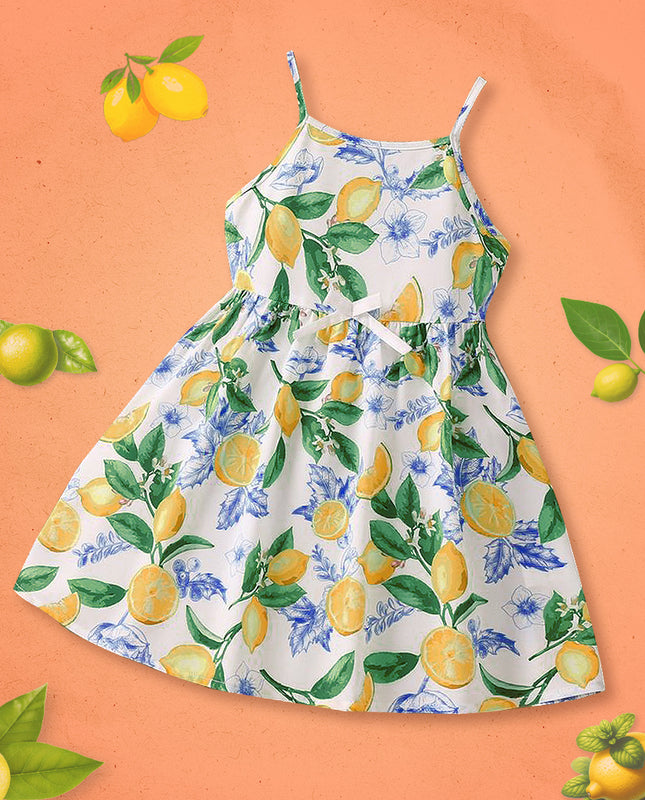 Bloomy Lemon Frock