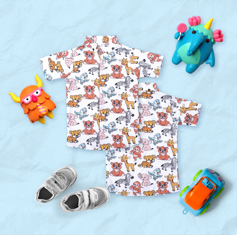 Black  & Safari Shirts