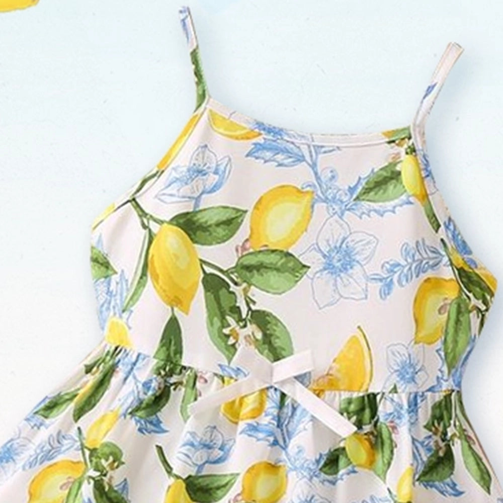 Bloomy Lemon Frock
