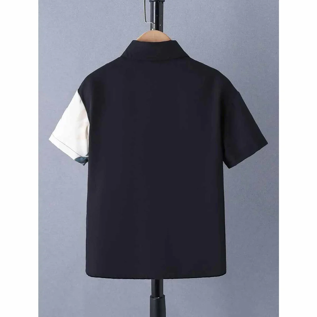 Black & White Leaf Shirt