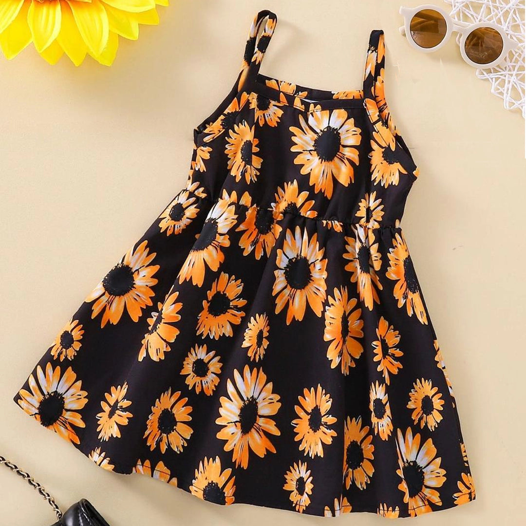 Black Sunflower Frock