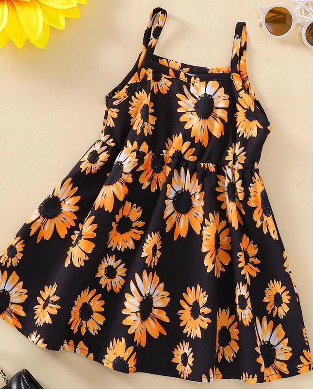 Black Sunflower Frock