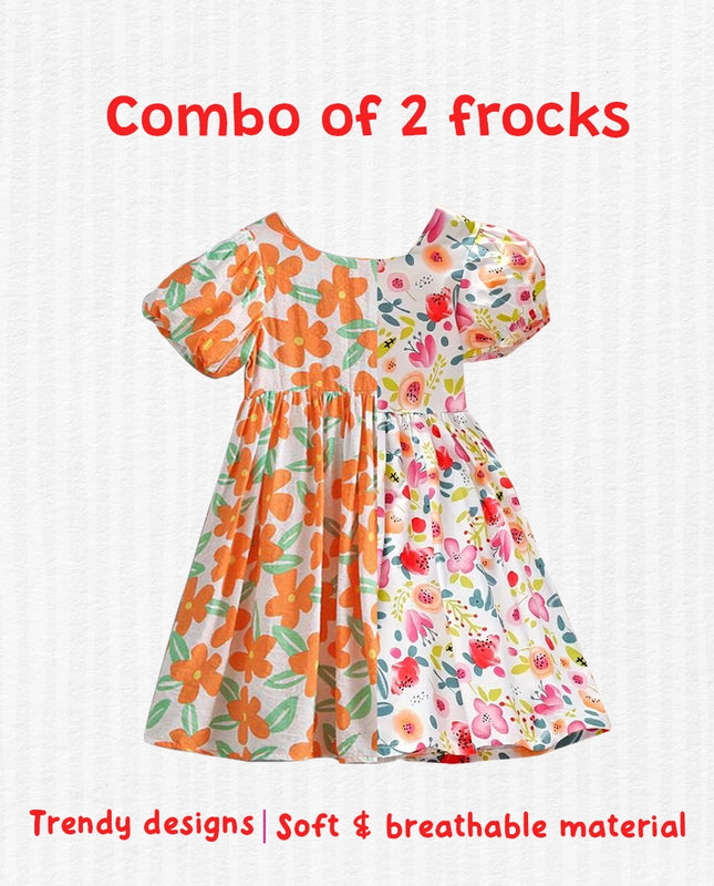 Flower Print Frocks