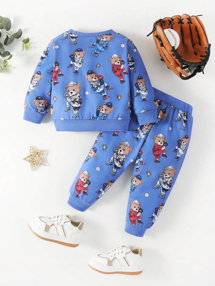 Bear Baseball Co-ord Set