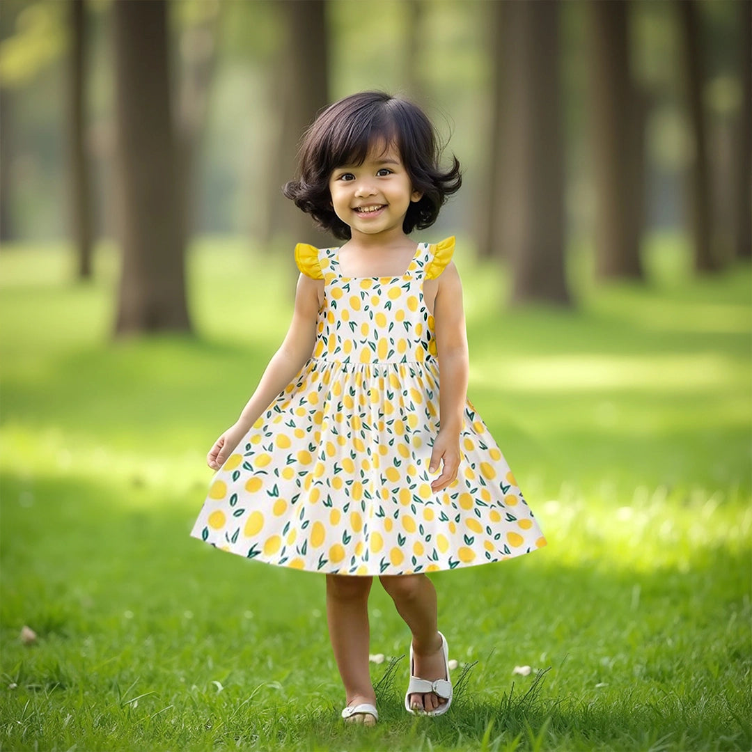 Lemon Bloom Frock