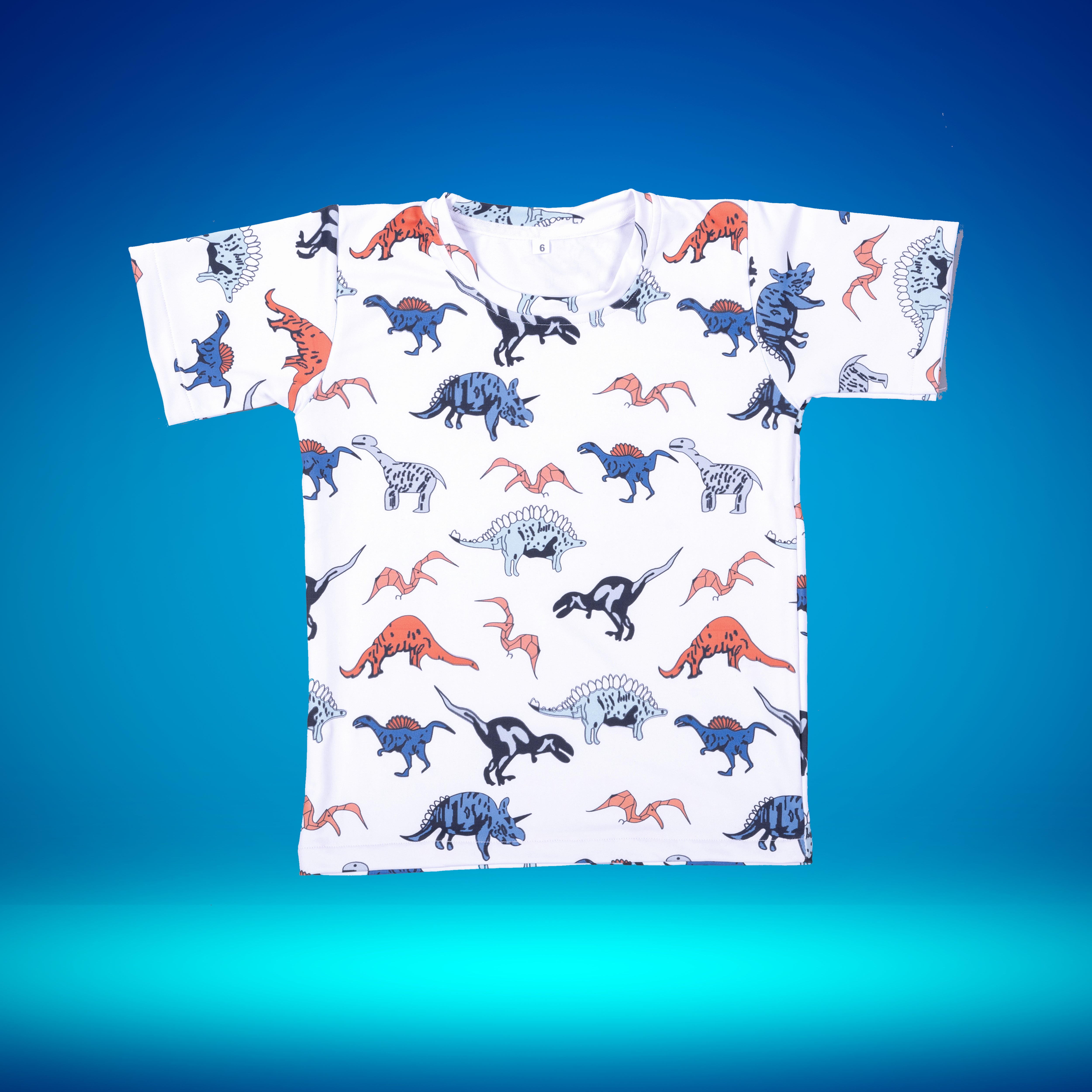 Dino Print Boys T-shirt