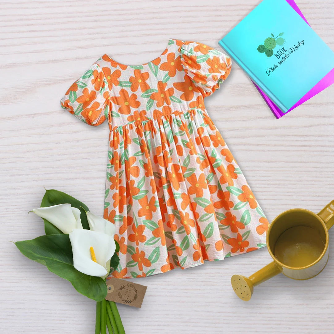 Flower Print Frocks