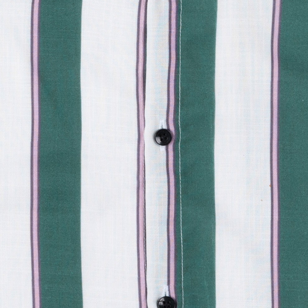 Green & Purple Stripe Shirt