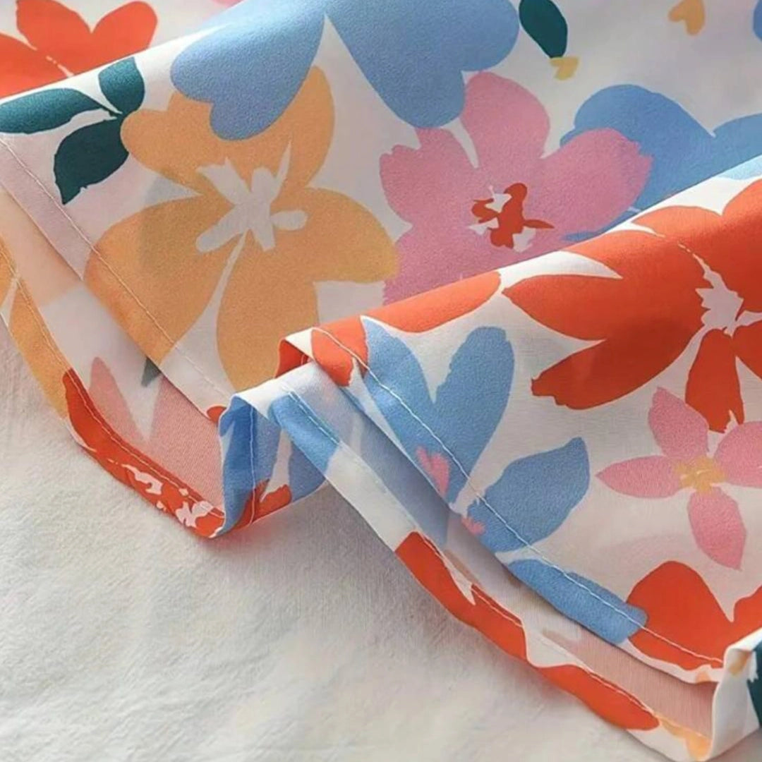 Sunset Blossom Frock