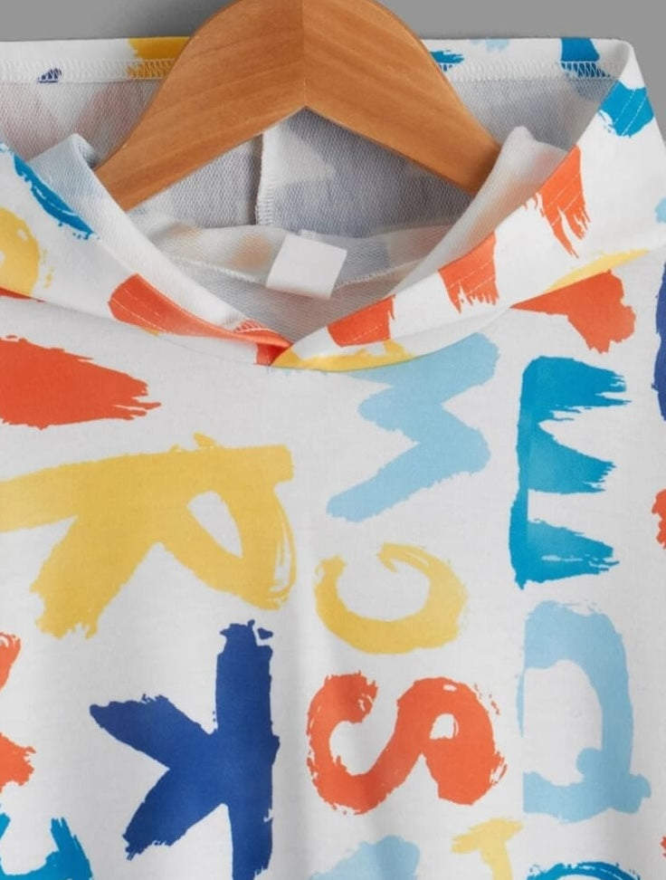 Lettered Hoodie