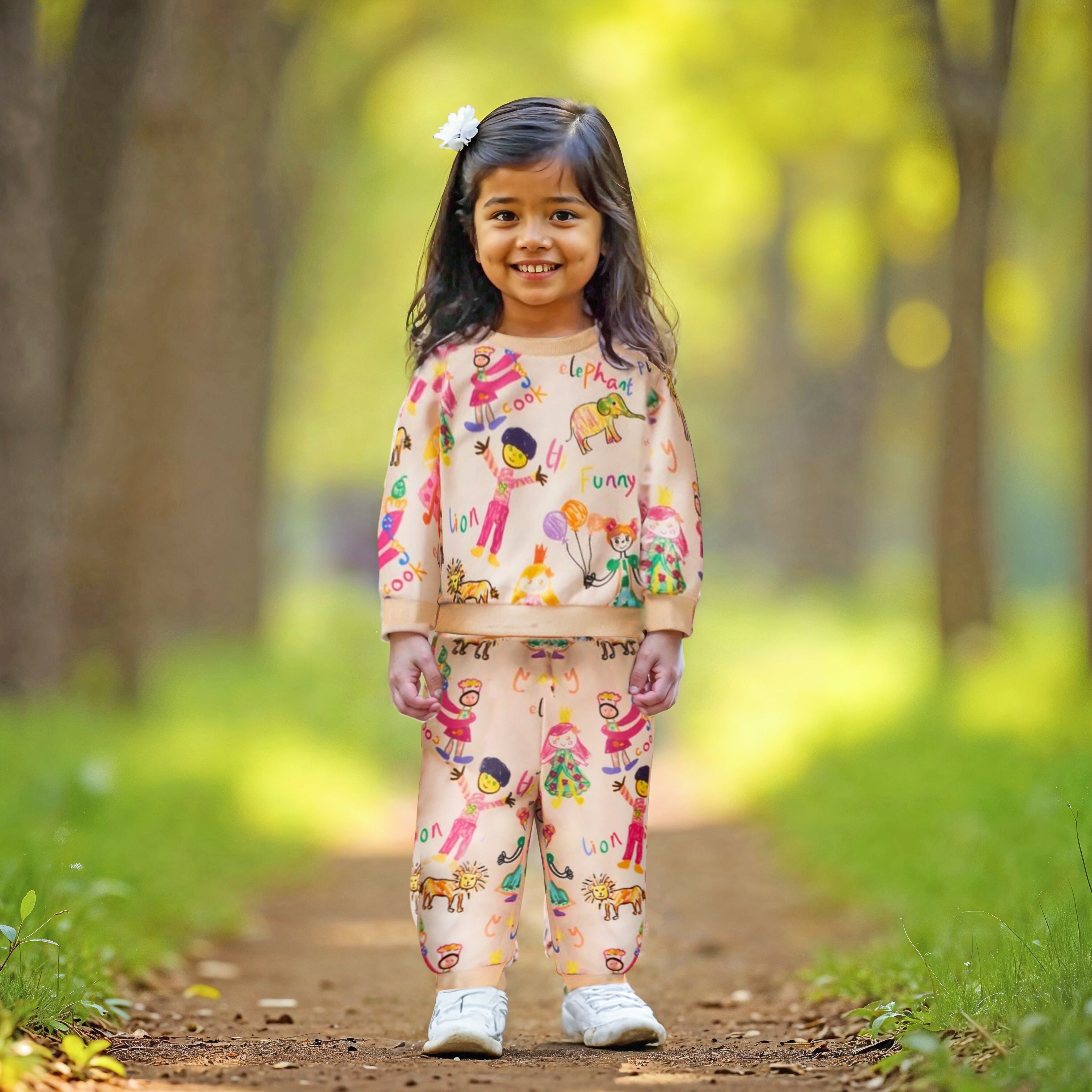 Cartoon Graphic Co-ord Set