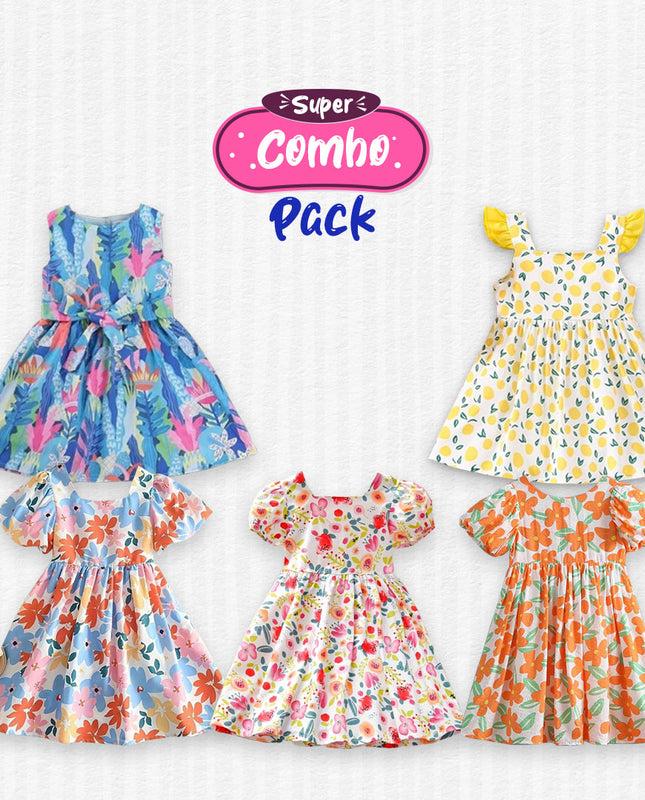 Combo of 5 - Girls Frock (1)