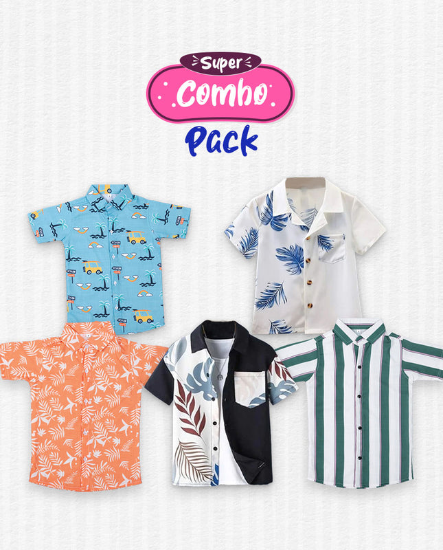 Combo of 5 - Boys Shirt (1)